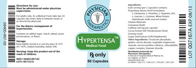 Hypertensa Medical Food 60 (Hypertensa Medical Food 60)